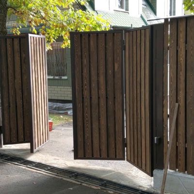 Купите и Закажите Ворота Гармошка: Лучшая Цена от 48129 руб, Установка под Ключ и Доставка в Йошкар-Оле и по Области