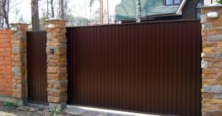 Купить откатные ворота консольные Йошкар-Ола, цена от 2847 руб.